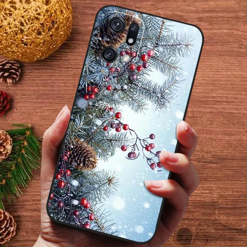 Christmas Painted Cover For Oppo Find X9 X8 Ultra X5 Pro X3 Neo Lite Case Silicone Soft Phone Cover For FindX9 Pro Capa Fundas