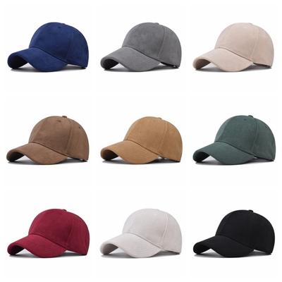 Unifarbene Wildleder Retro Baseballcaps für Herren Damen Frühling Herbst Street Snapback Hip Hop Hut Verstellbare Kunstfell Sonnenschutz Schirmmütze