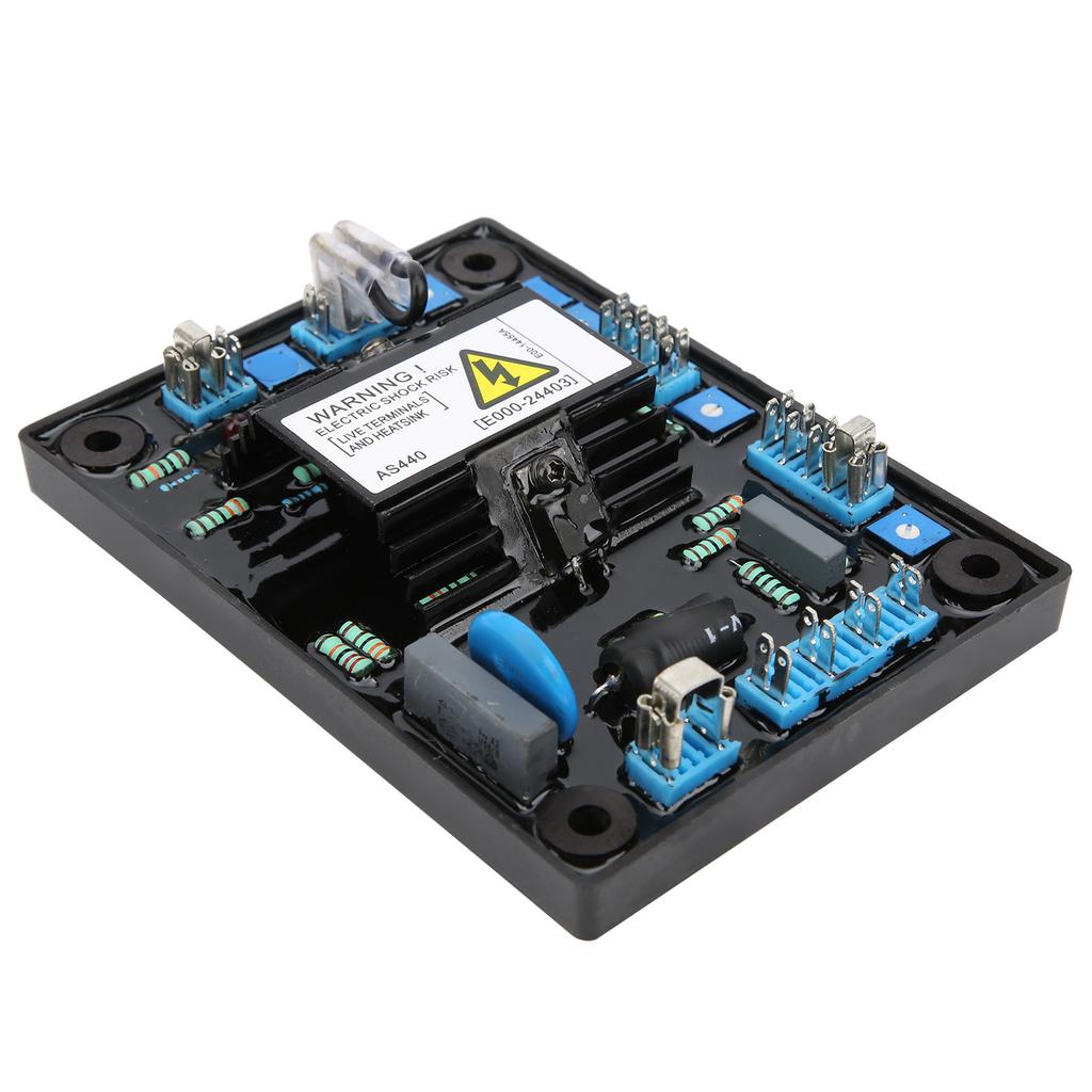 Generator Automatic Voltage Regulator Board Brushless Excitation AVR Module Stabilizer AS440
