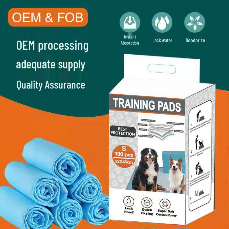Disposable Pet Training Pee Pads - Urine Protection and Cleaning Supplies