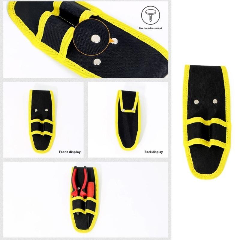

Professional Repair Electrician Waist Pack 2 Compartment Ergonomic Design Suitable For Installers Technicians Craftsmen CN