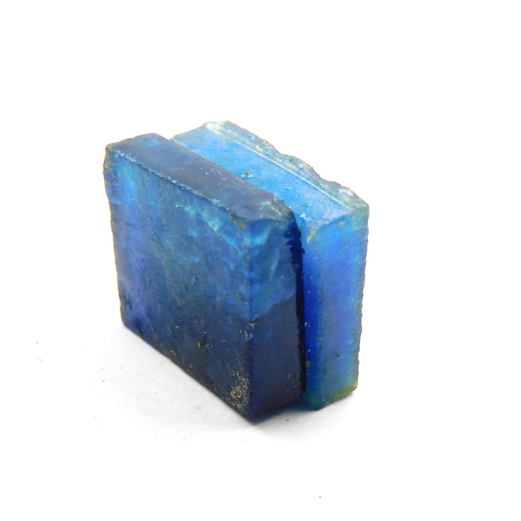 Blue Sapphire Rough 32.12 Ct Natural Uncut Rough Loose Gemstone CERTIFIED M-660-Ra