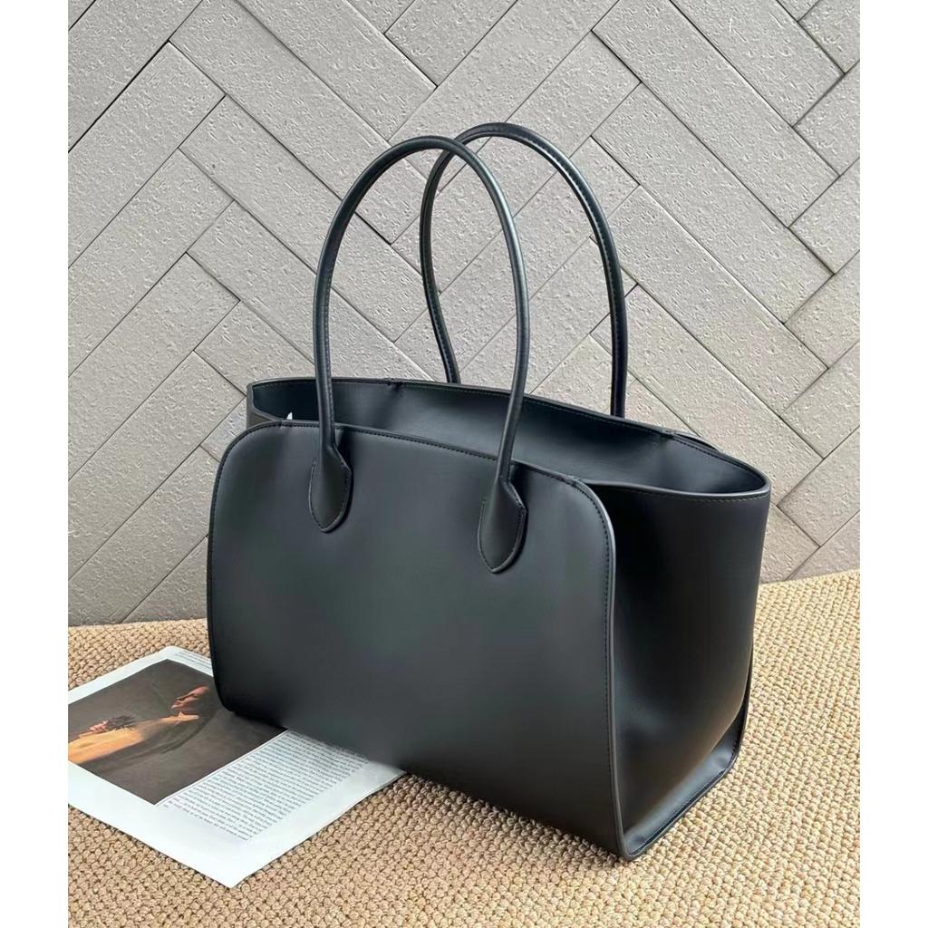 Niche design høj kvalitet minimalistisk vind tote taske ny neutral sort vinger pendler skuldertaske afslappet indkøbstaske