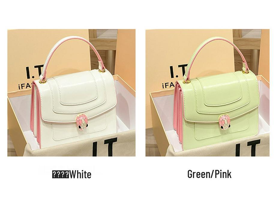 2025 Modna Damska Mała Torebka Crossbody z Wężową Głową