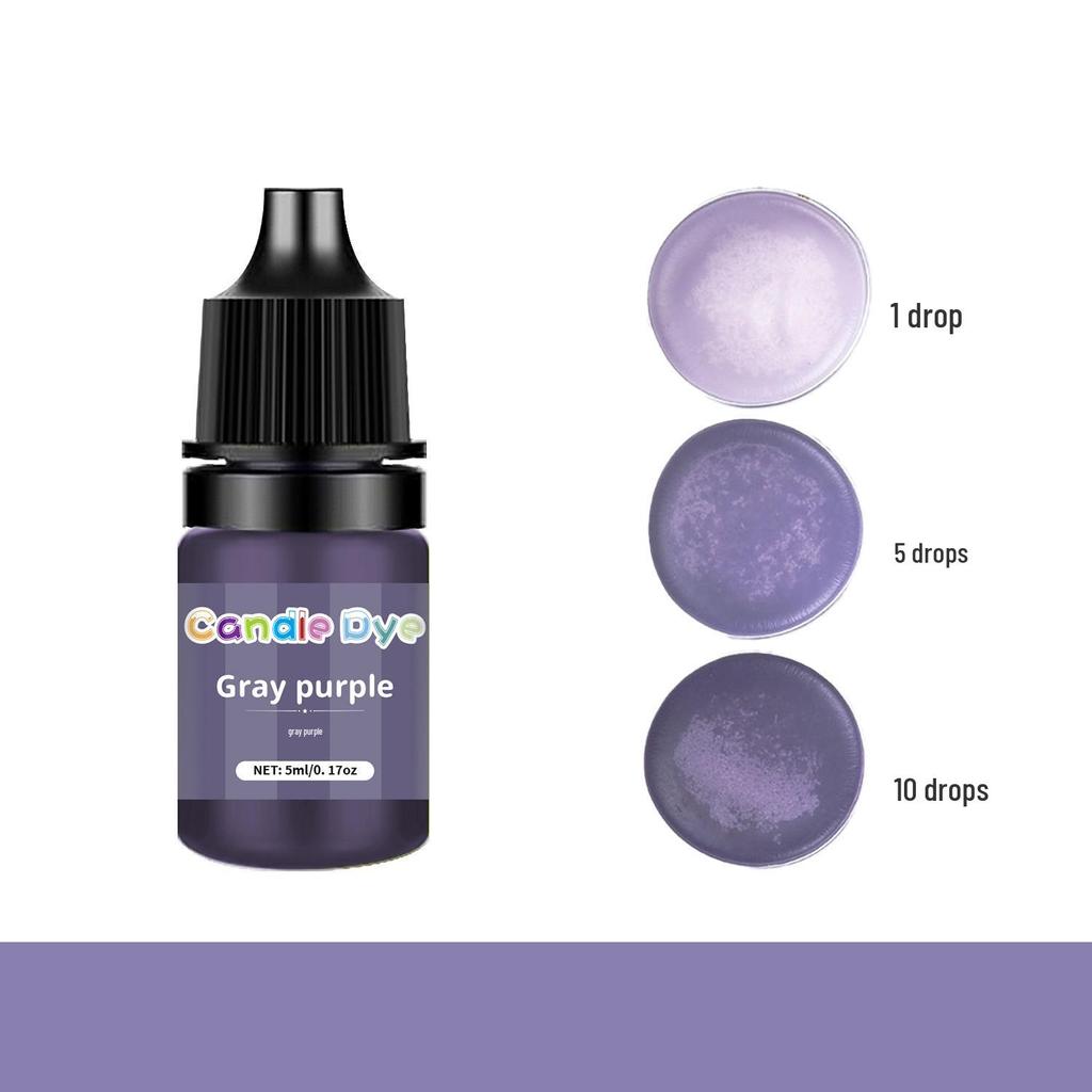 36-Color Set: High Concentration Oil-Based Colorant for Candle & Soap Making (5ml each)