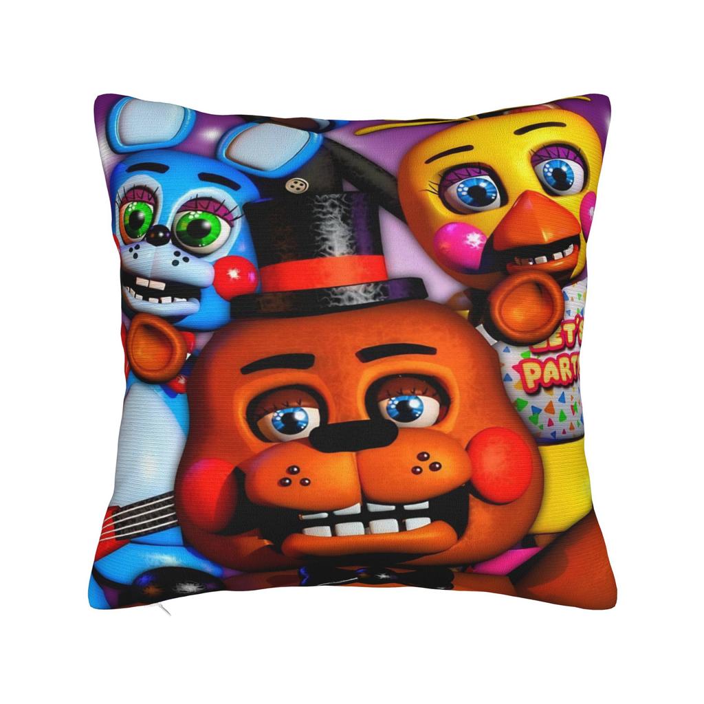 FNAF At Freddys Kissenbezüge Stuff Bedruckte Kissenbezüge Dekorationen Kissenhülle Abdeckung Sofa Multi Größe