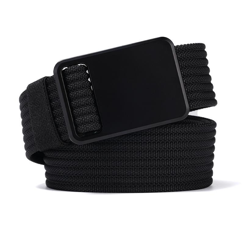 Men s Tactical Nylon Canvas Belt with Alloy Buckle 120 cm