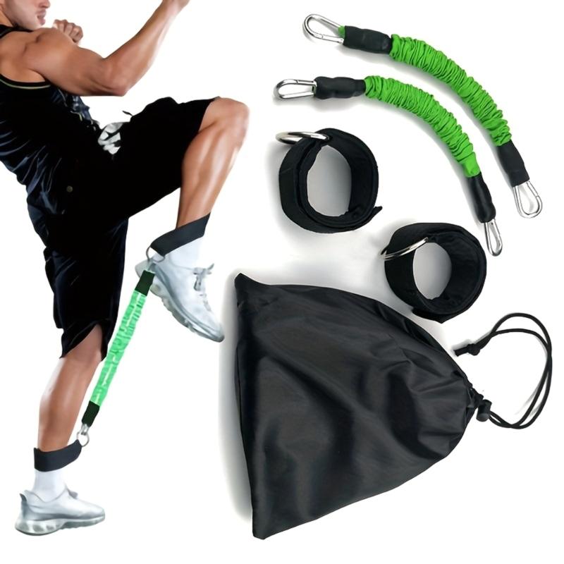 Gym Pull Rope Resistance Band Elastics Stretch Leg Ankle Belt Training Pull Rope