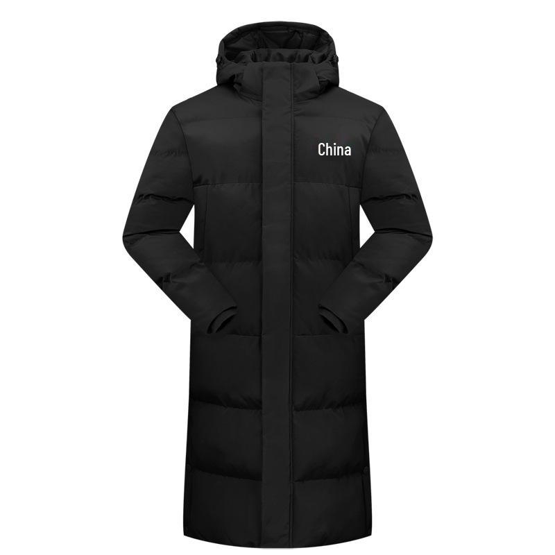 Student Winter Training Jacket: Captain Style Warm Down Coat