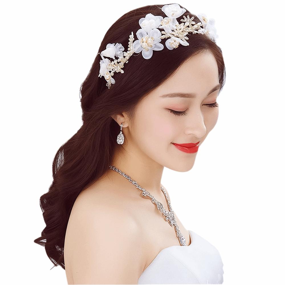 Flower Photography Headband Forest Wedding Hair Accessories Bride Headdress  Wedding Headwear