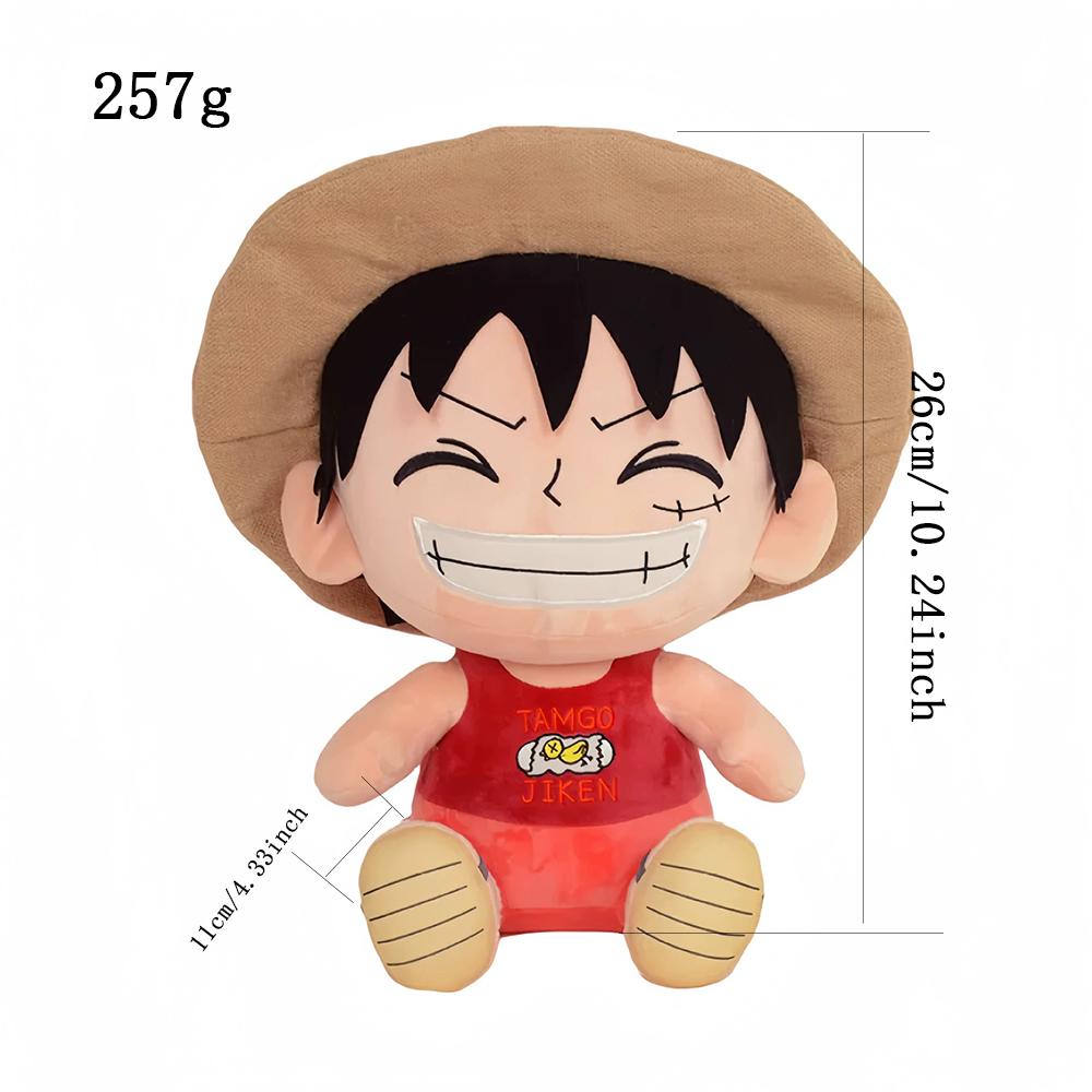 14-35cm/5.5-13.7inch Genuine ONE PIECE Stuffed Plush Toy Kawaii Plush Keychain Toy Tony Chopper Soft Stuffed Plush Doll Keychain