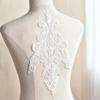 Soft Mesh, Bone-Piercing Lace Flower Fabric, High-End Wedding Dress Applique Patch, Handmade Diy Lace Accessories