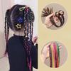 90cm Mix Colorful Hair Braids Rope Strands for Women and Girls DIY Ponytail Braiders Ladies Styling Hair Accessories