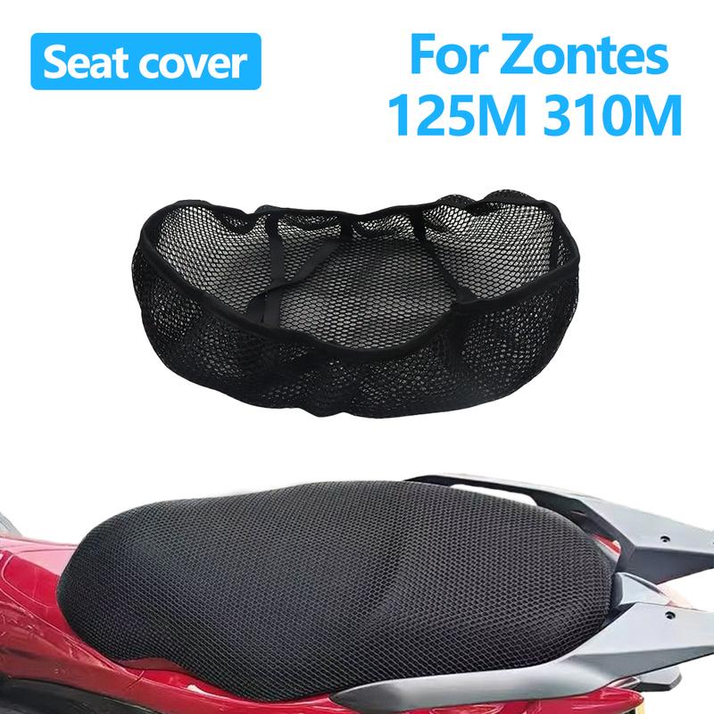 For Zontes 125M 310M 125 310 M Motorcycle Seat Cover 3D Mesh Fabric Seat Non-Slip Breathable Heat ulation Protect Cushion