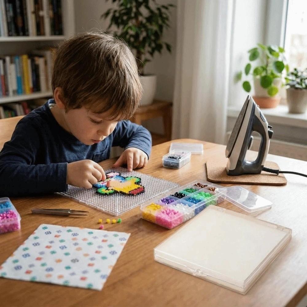 Kunststoff Perlenpause Box Transparent Staubdicht Schmelzperlen Aufbewahrungsbehälter Leer Auslaufsicher Perlen Aufbewahrungsbox