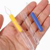 3PCS Needle Threader with Cover Automatic Small Threader Tool Plastic Needle Changer Portable Sewing Handmade Accessories