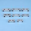 New Sale 6MM 8MM Pillar Parallel Clamp With The Same Diameter Optical Axis Fixing Steel Pipe Round Frame Connector