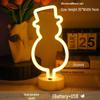 Korean Style Flamingo LED Neon Night Light - Decorative Christmas Fairy Accent with Round Base