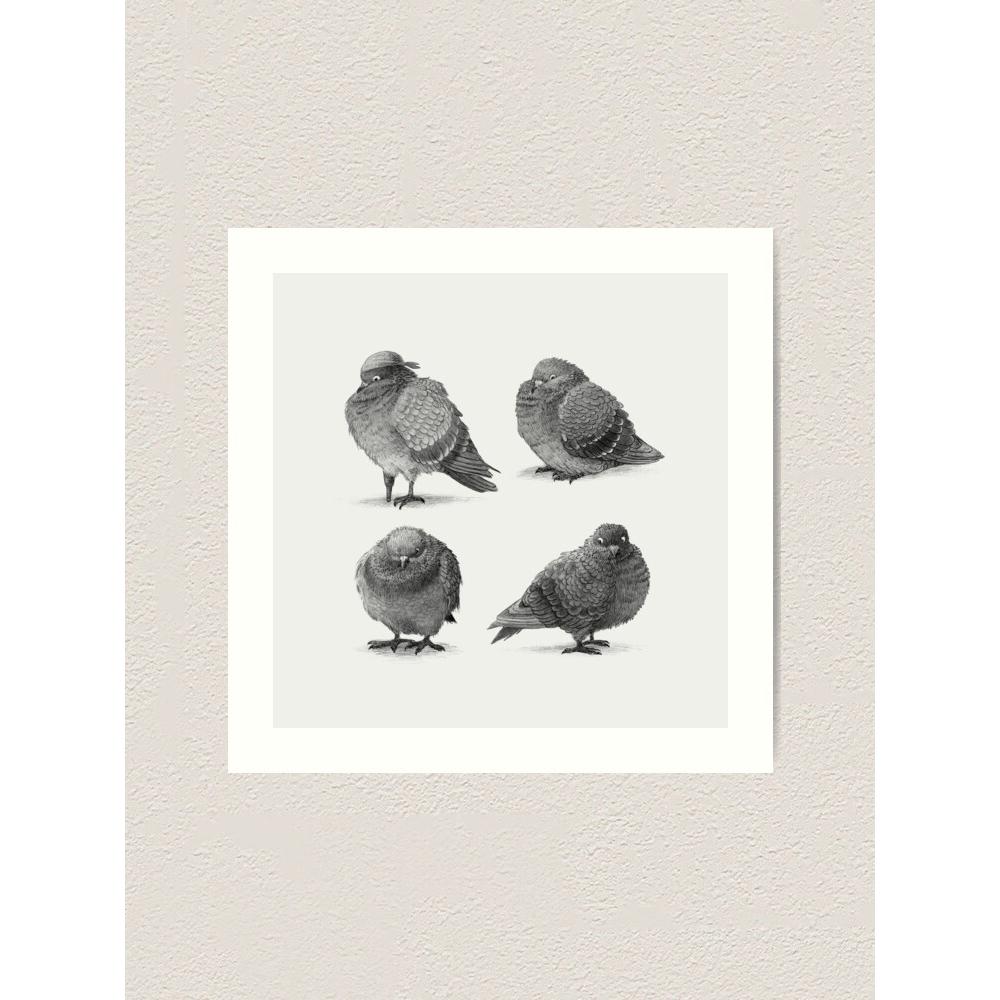 Tapestry of pirate doves 75x100
