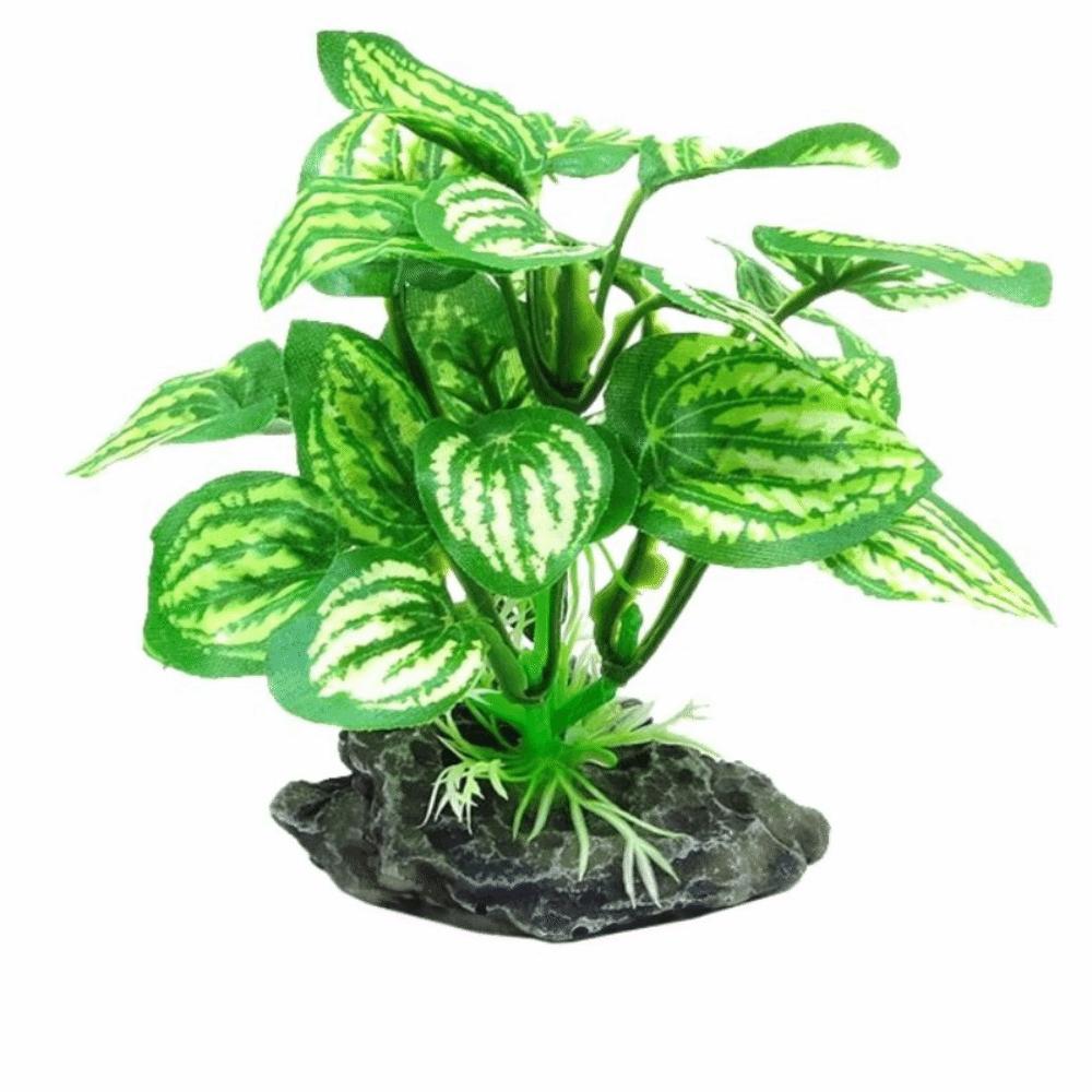 Plastic Material Aquarium Plants Silk Texture Realistic Design Fish Tank Decorations Safe Material