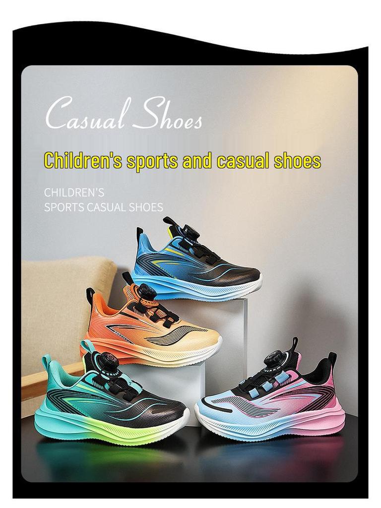 Ultra-Lightweight Kids' Leather Athletic Shoes for Spring/Autumn - New Style for Boys & Girls