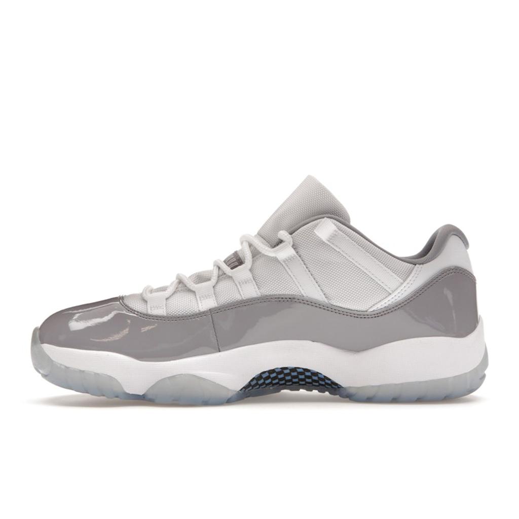 Air Jordan 11 Retro Low Cementově šedé Unisex tenisky Bílá Univerzitní modrá AV2187-140