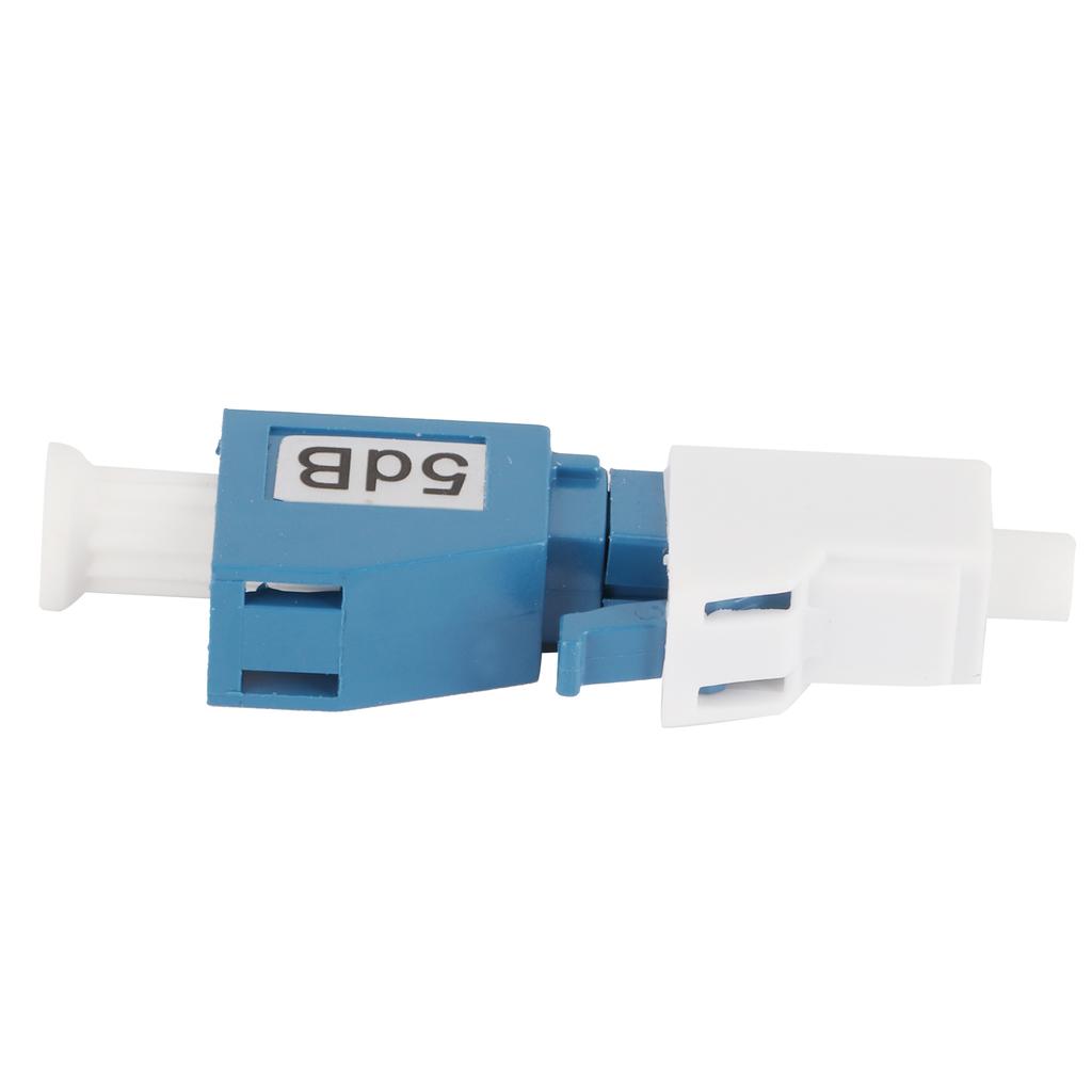 LC UPC5DB Optical Fiber Attenuator Connector SingleMode Male Female Adapter High Return Loss