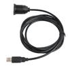Single Port USB 2.0 Male To Female Cable 3.28ft Waterproof Data Transfer Plug and Play AUX Car