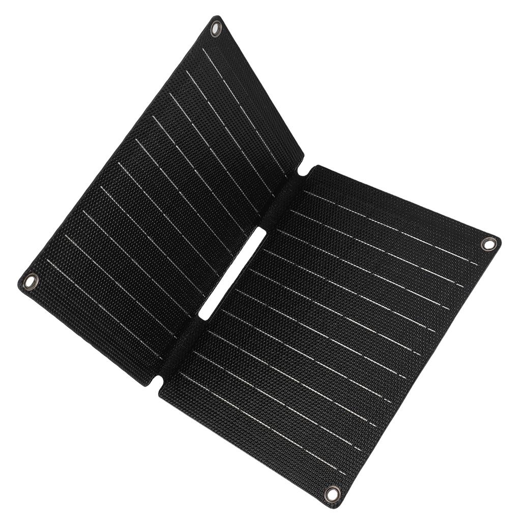 Portable Solar Panel Charger 16W ETFE Monocrystalline Silicon Foldable Solar Charging Panel for Camping RV Emergency