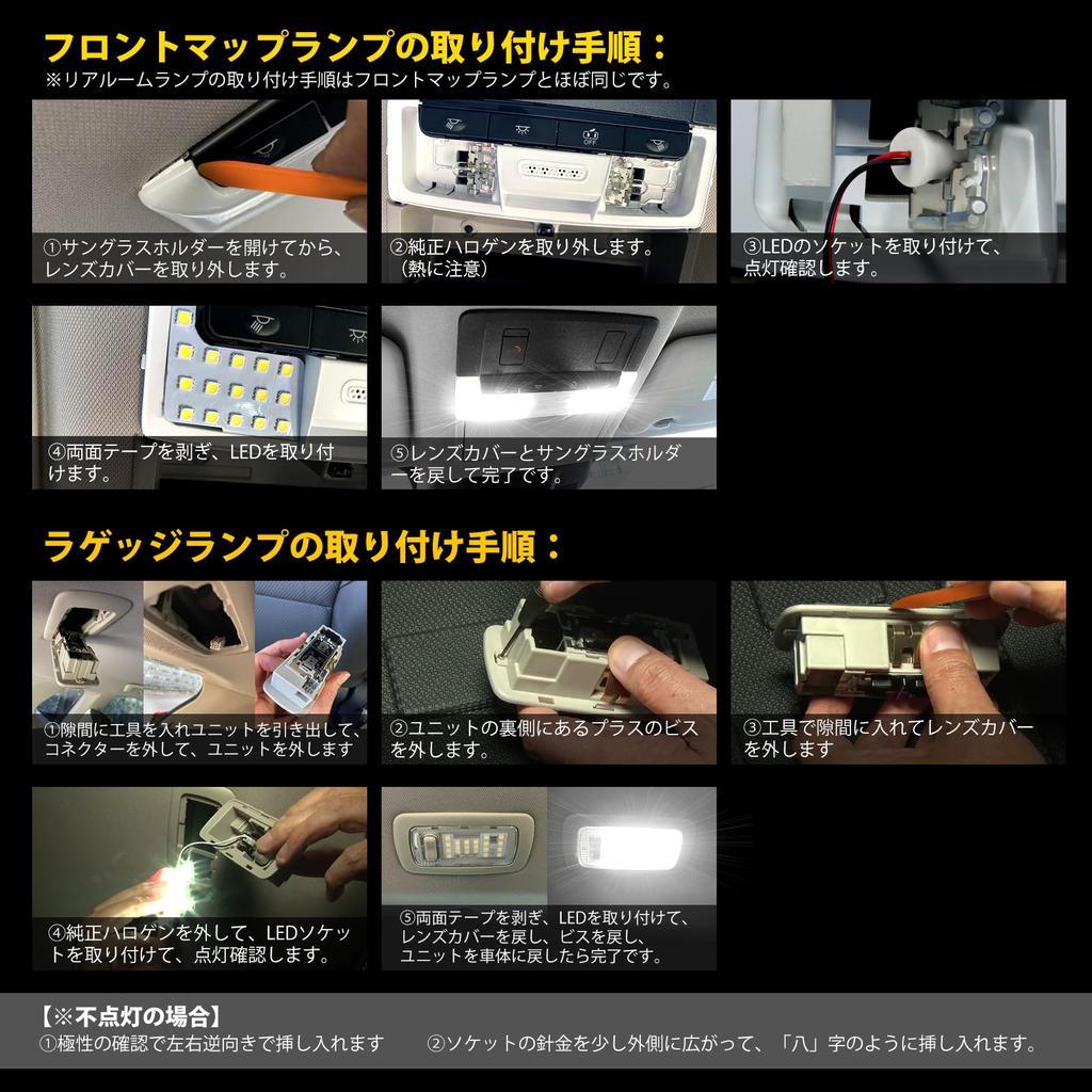 OPPLIGHT T33 LED Room Lamp for Nissan T33 SNT33 Custom parts and accessories for interior White beautiful and dim Safety standard This LED room lamp