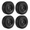 For MN86 Intact 80MM RC Tire RC Rubber Tire Professional Plastic Rubber Tire RC Accessory Upgrade Parts Fit