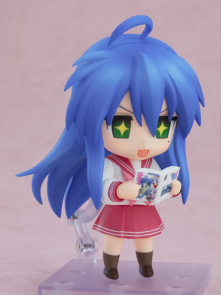 Good Smile Company Nendoroid Lucky Star Izumi Konata Plastic Painted Movable Figure 2.0 Non-scale