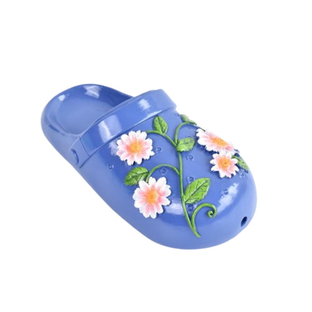 

Resin Crafts Slippers Flower Pot Funny Flower Holder Durable Shoes Flowerpot For Restaurant Cafe