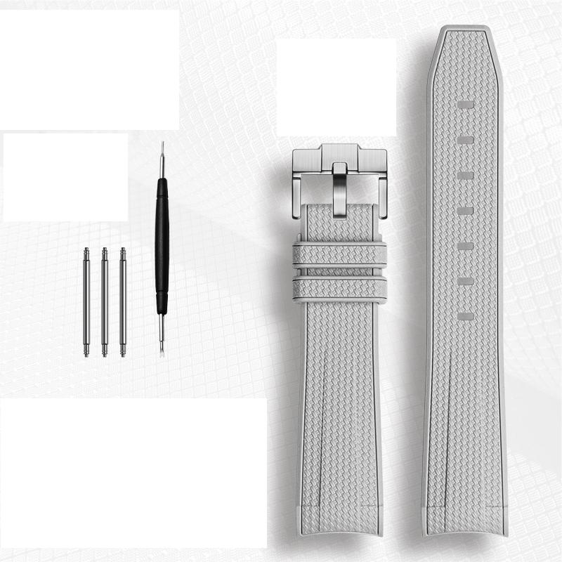 

Гумовий ремінець для годинника Rolex Omega X Swatch Joint MoonSwatch Constellation Водонепроникний спортивний 20-міліметровий ремінець із загнутим кінцем 20mm