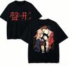 T-shirt per Amanti dell'Anime A Silent Voice Harajuku Cotone Nuovo Modello High Street Retro Oversize Unisex Harajuku alta qualità Coppie