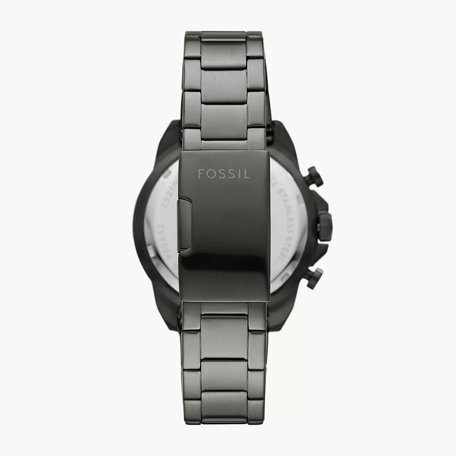 Fossil Men's Quartz Stainless Steel Three-Hand Watch Stainless Steel Case/Scratch Resistant Glass FS5852