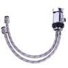 1 Set Caravan Chrome Shower Mixer With 12mm Push Fit Tails Outlet 1/2" Motorhome Campervan Van Accessories