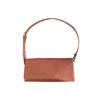 Niche Genuine Leather Triangle Baguette Bag Cowhide Shoulder Bag Women's Underarm Bag with Vintage Crossbody Bag