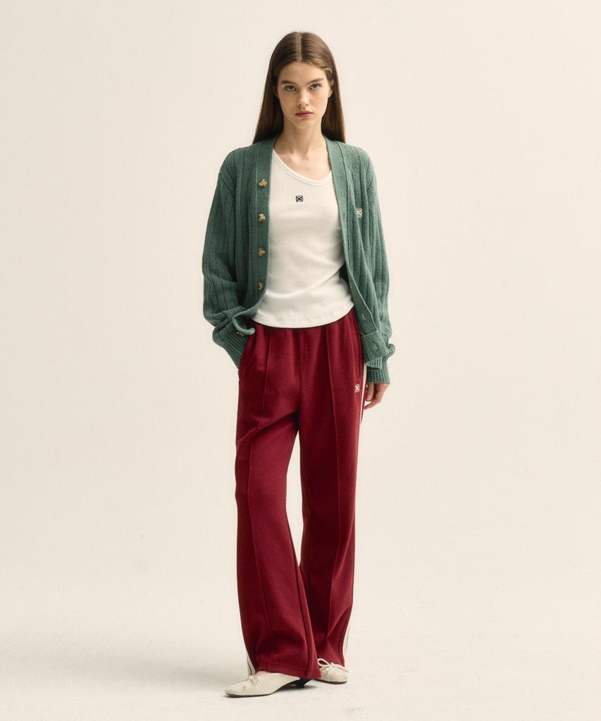 Seteo Roton All Day Track Pants Burgundy (Type B)