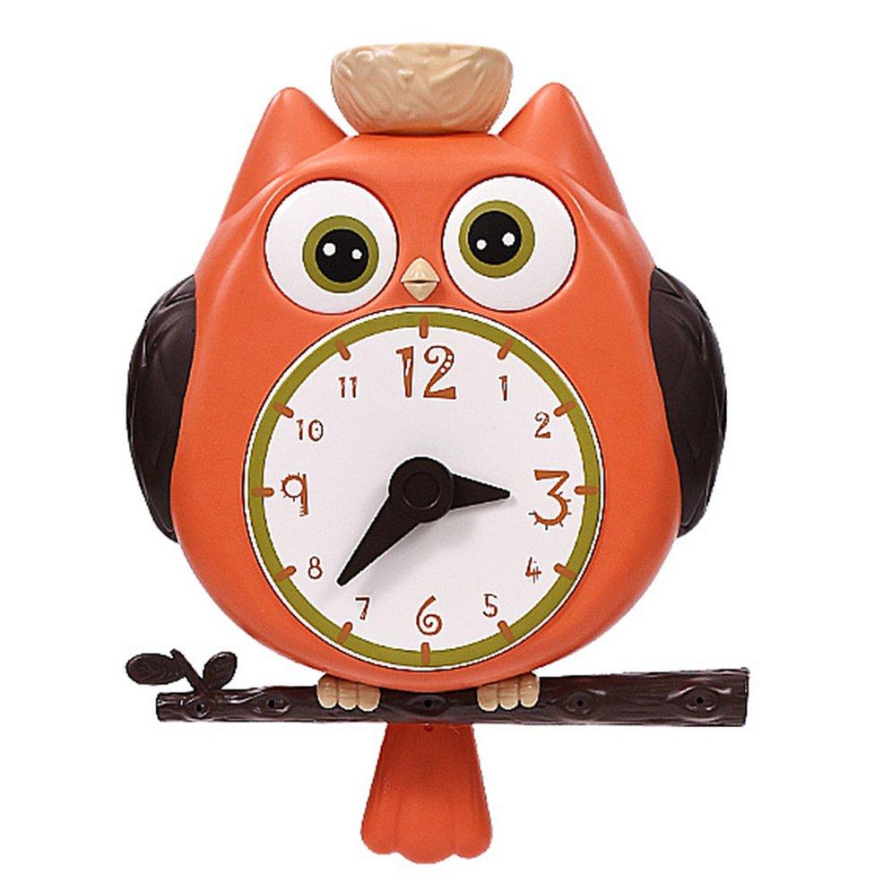Buy Playing Owl Clock Owl Playing In The Water Bathroom Swing Clock Teaching Children's Bath