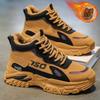 Herenschoenen winter nieuw fluweel warm hoge top casual verhogend antislip Martin boots bergbeklimmen dikke zool slijtvaste schoenen