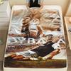Juventus Team Print FlAannel Blanket, High Quality Comfortable for All Seasons, Home Decor, Warmth and Comfort