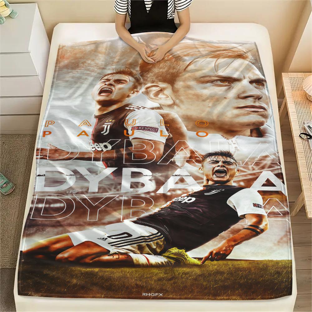 Juventus Team Print FlAannel Blanket, High Quality Comfortable for All Seasons, Home Decor, Warmth and Comfort