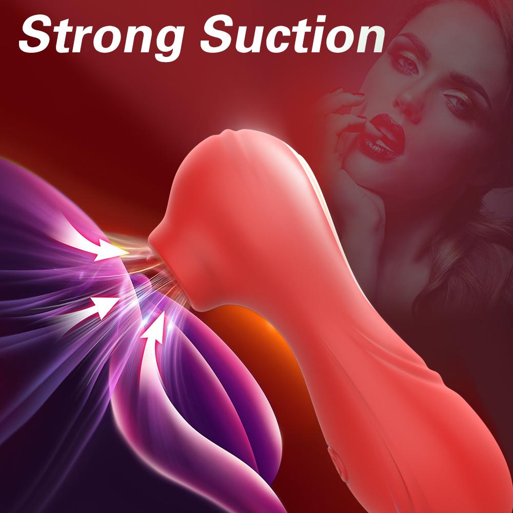 Sucker Clitoris Powerful Sucking Vibrator Female Clit Nipple Oral Vacuum Stimulator Massager Sex Toys Adults Goods for Women
