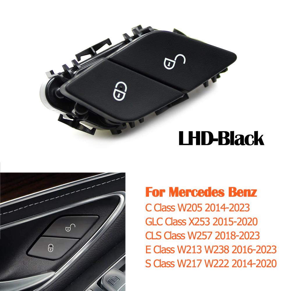 LHD RHD Interior Car Door Lock Unlock Switch Push Button For Mercedes Benz C E S GLC CLS Class W205 W253 W257 W213 W238 W222