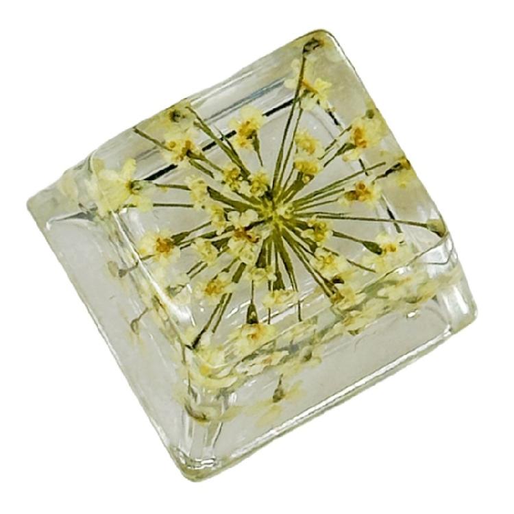 Colorful Flower Resin Keycap for Mechanical Keyboard with Backlights Computer Keyboard Keycaps Replaces