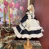 HAMRETHYPPZ BJD Ball Jointed Doll Dress Doll Costume Doll Maid Clothes Ball Jointed Doll Dress Up Doll Dress Princess Maid White Cute Maid Skirt and