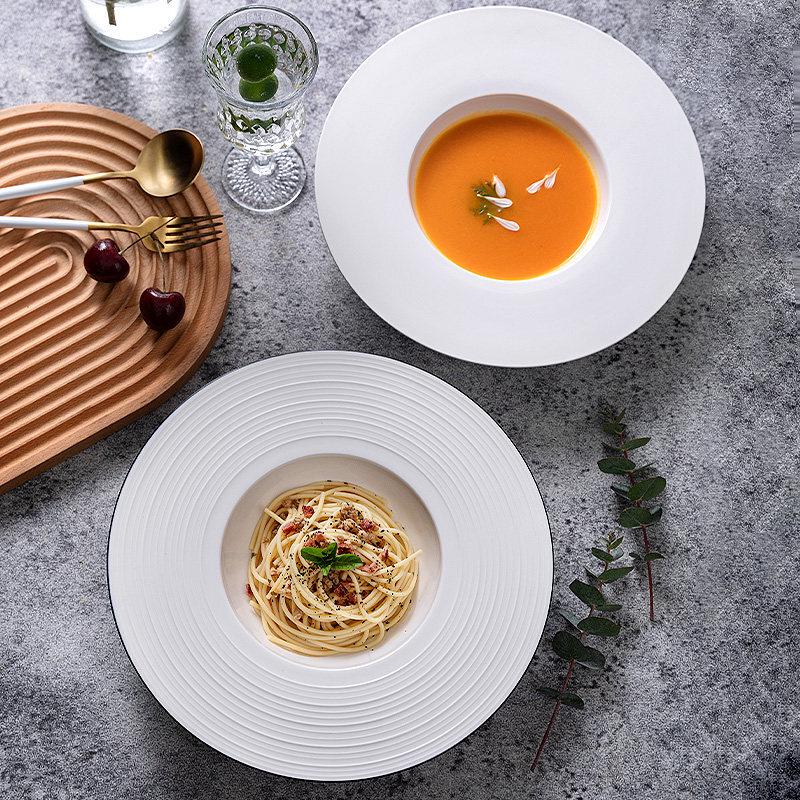 Zenwei Ceramic Pasta and Soup Plate