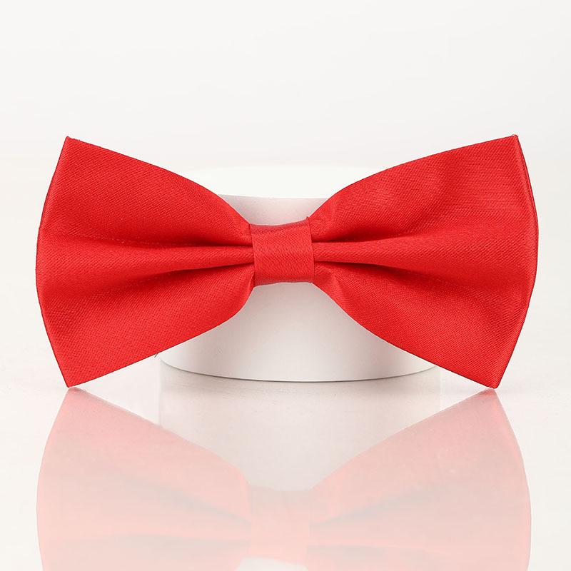 Men's Classic Double Layer Black Bow Tie for Weddings and Formal Events