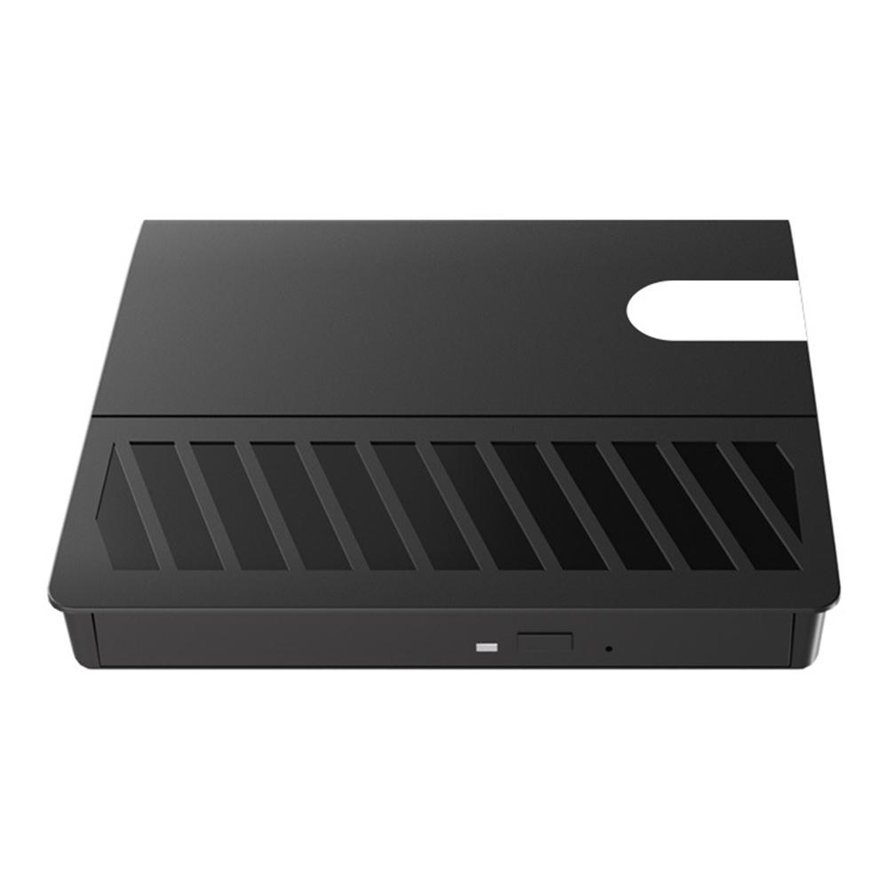 

Portable CD DVD Burner USB3.0 Type-C CD Reader Rewriter Compatible with Win OS Disk Duplicator Drive for Laptop Desktop PC белый